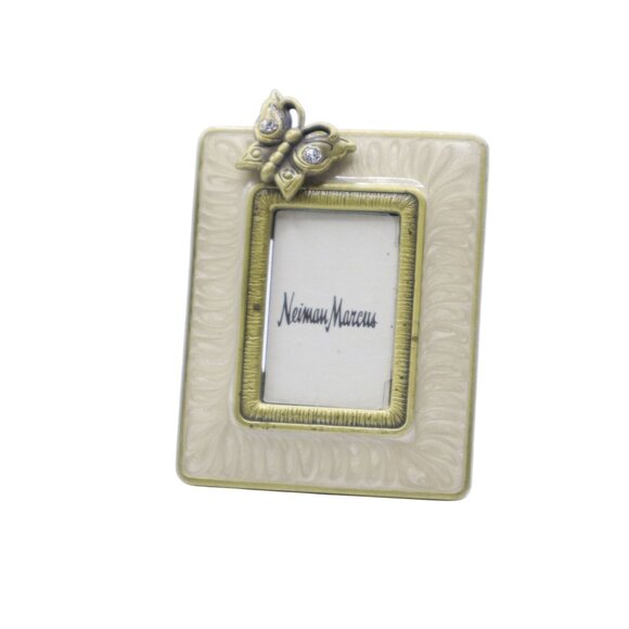 Jay Strongwater Neiman Marcus Mini Photo Frame Present Collectible Clip On Gift - Picture 1 of 11